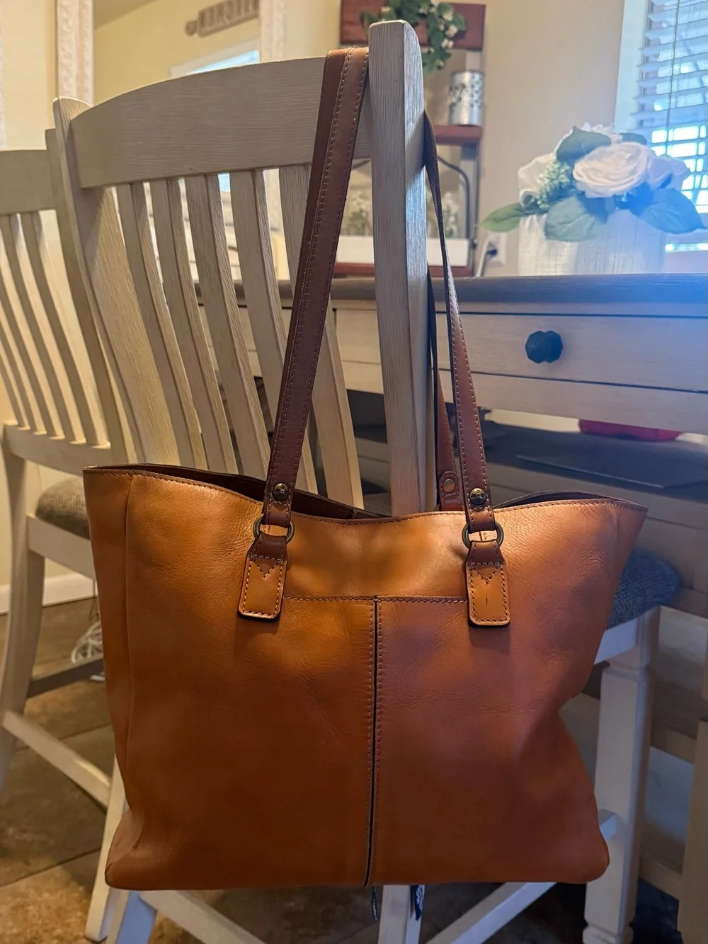 Patricia Nash Full Grain Leather Tote